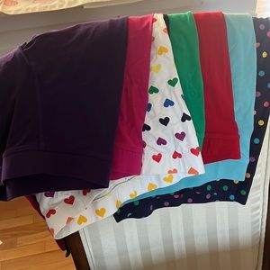 Girls leggings - Primary size 10 lot/bundle of 8